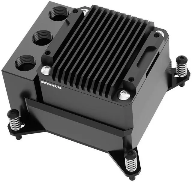 Alt view image 2 of 6 - Barrow CPU Water Block with Pump and Reservoir - Integrated PWM Pump Water Cooler CPU Cooling Block Pump Combo for Intel LGA 1700/115X/1200/X99/X299 (POM)