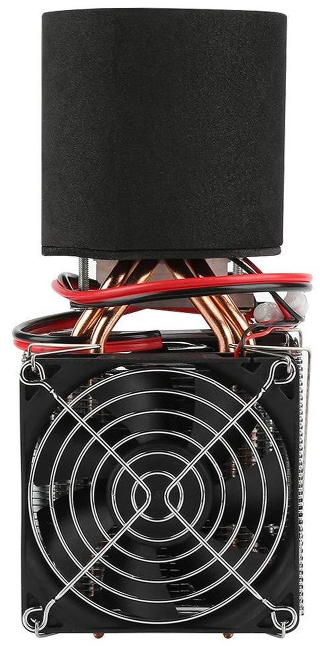 Alt view image 5 of 7 - Semiconductor Refrigerator, DC12V Electronic Semiconductor Refrigeration Semiconductor Cooling System for School Teaching Sample, Liquid Cooling Test