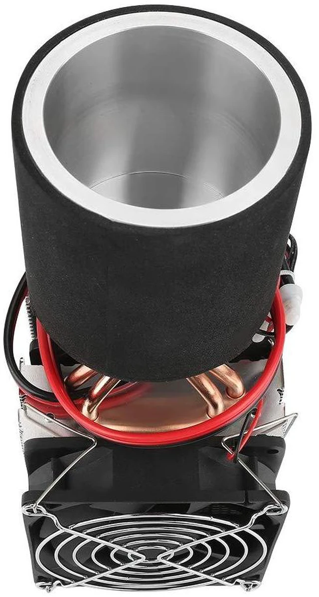 Alt view image 4 of 7 - Semiconductor Refrigerator, DC12V Electronic Semiconductor Refrigeration Semiconductor Cooling System for School Teaching Sample, Liquid Cooling Test