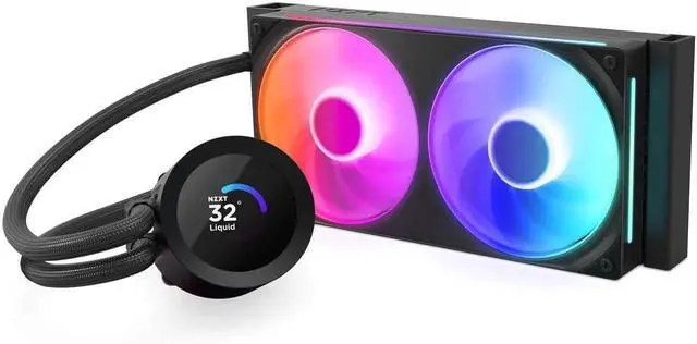 Main image of Kraken Plus 240 RGB Black