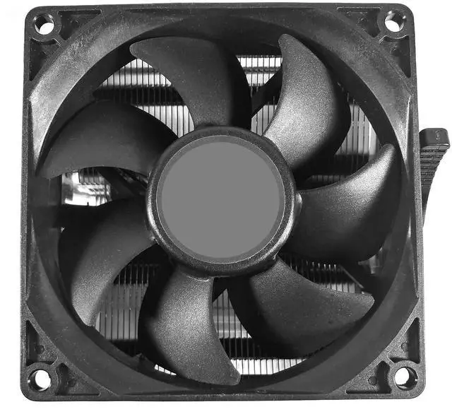 Alt view image 2 of 5 - CPU Cooler Heat Pipes Aluminum Heatsink Copper Core Base 4-Pin PWM 92mm 2800 RPM Fan Pre-Applied Thermal Paste for AMD Socket AM5 AM4 FM2 FM1 AM3 AM2 1207 940 939 754 Desktop PC Computer