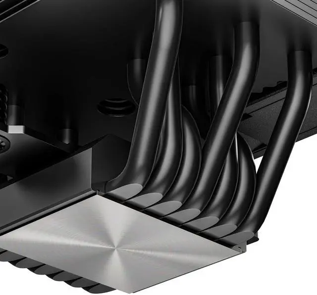 Alt view image 7 of 7 - Sudokoo SK700V AM5-Designated Digital Air Cooler, Single Tower Design, High Performance M-Winding Tech Fan, 7 Copper Heat Pipes, L-Rail Lock Mount, 220W Heat Dissipation