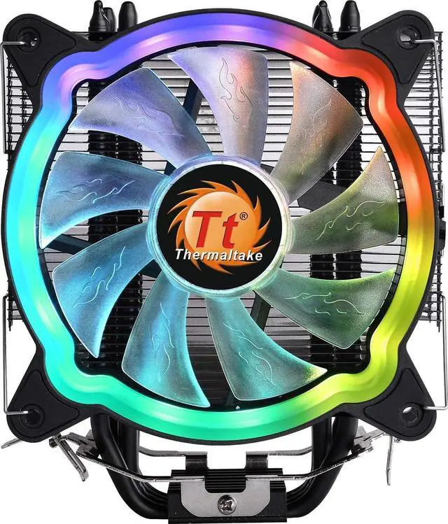 Alt view image 3 of 7 - AIRCOOLER TT UX 200 Air Cooler PWM ARGB