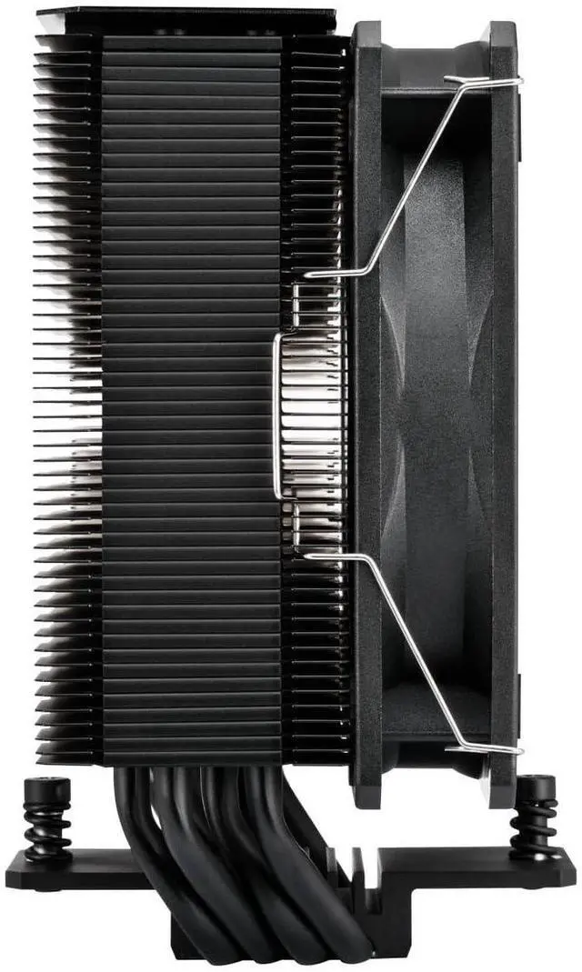 Alt view image 4 of 6 - FSP NP5 Black CPU Cooler,120mm Quiet Fan,4 Copper Heat Pipes Compitable with Latest CPU LGA 1851/1700 / 1200 and AM4 / AM5 with 3 Years Warranty (NP5-Black)