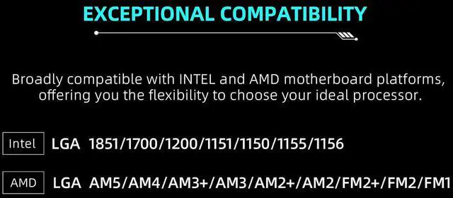 Alt view image 6 of 6 - LE100 Black 360 ARGB Liquid CPU Cooler Sleek AIO Cooling Solution with Dynamic ARGB Pump Head & Fans, Supports Intel LGA 1851/1700 & AMD AM5/AM4