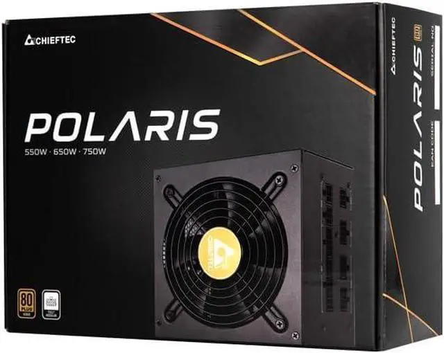 Alt view image 3 of 3 - Chieftec Polaris 650W certifiée 80Plus