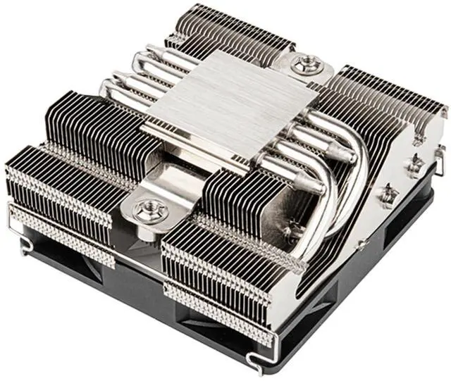 Alt view image 4 of 5 - SilverStone SST-HYH90-ARGB Hydrogon H90 Horizontal CPU Cooler with 4 Heat Pipes and 92mm PWM ARVB Fan