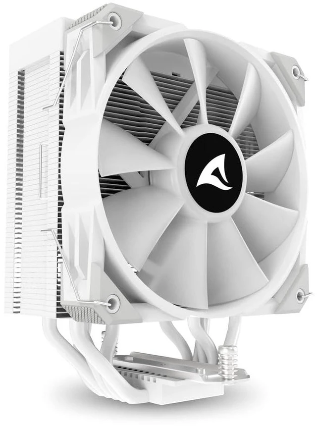 Alt view image 2 of 7 - Sharkoon A50 White RGB CPU Cooler