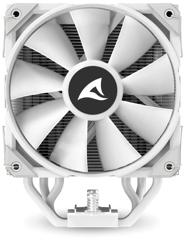Alt view image 6 of 7 - Sharkoon A50 White RGB CPU Cooler