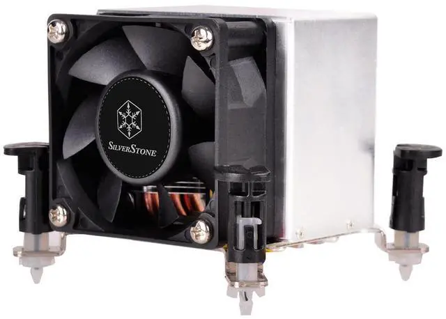 Main image of SilverStone Technology AR09-115XP 2U Rackmount Server/Small Form Factor Intel CPU Cooler with Push Pin Design, SST-AR09-115XP, TAA Compliant