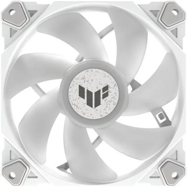 Alt view image 5 of 7 - TUF Gaming TF120 ARGB Case Fan White Edition 3-in-1 with ARGB Controller (Pack of 3, Aura Sync, Quiet Addressable ARGB Fan, PWM Control, White)