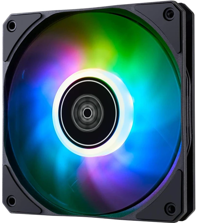 Main image of Silverstone Air Slimmer 120 ARGB, Enhanced Performance 120mm Slim Fan with Full-Range PWM and ARGB Lighting Effect, SST-AS120B-ARGB