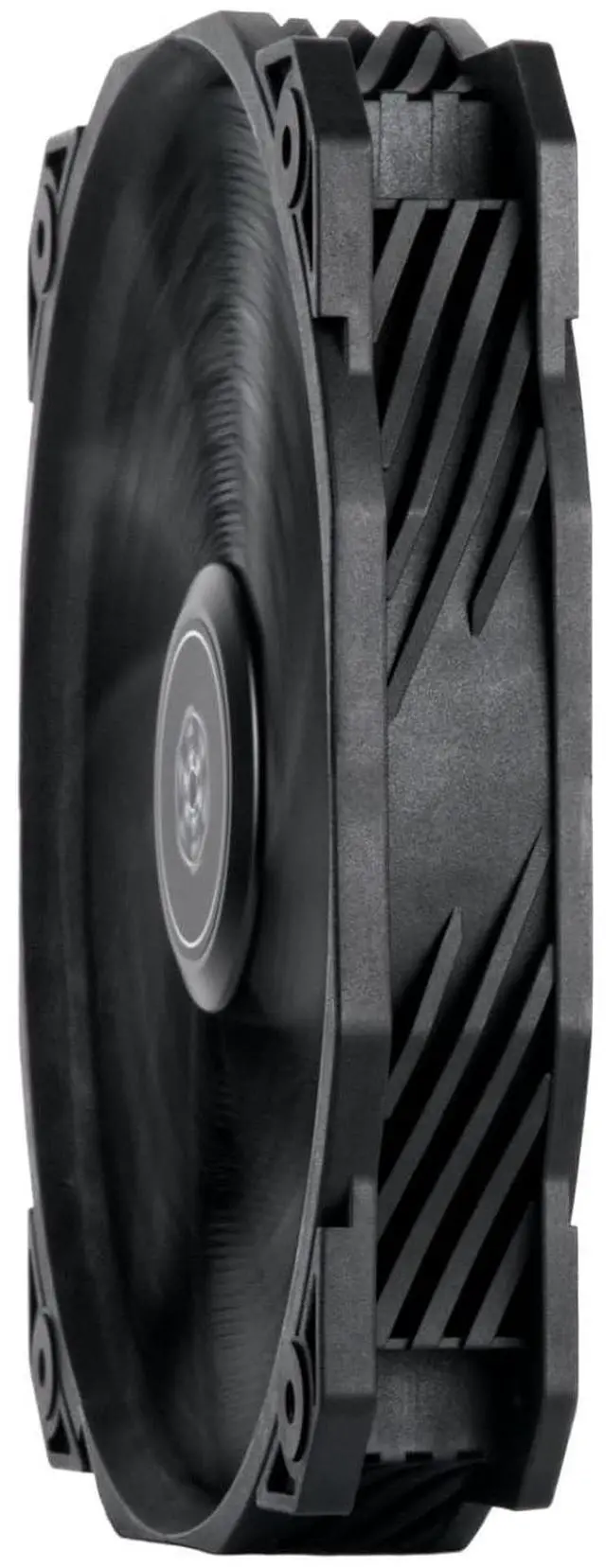 Alt view image 3 of 7 - SilverStone Technology Shark Force 160 Performance Enhanced 160mm (with 140mm mounting Holes) PWM Fan, SST-SF160B