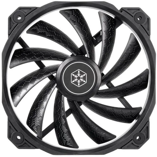 Alt view image 4 of 7 - SilverStone Technology Shark Force 160 Performance Enhanced 160mm (with 140mm mounting Holes) PWM Fan, SST-SF160B