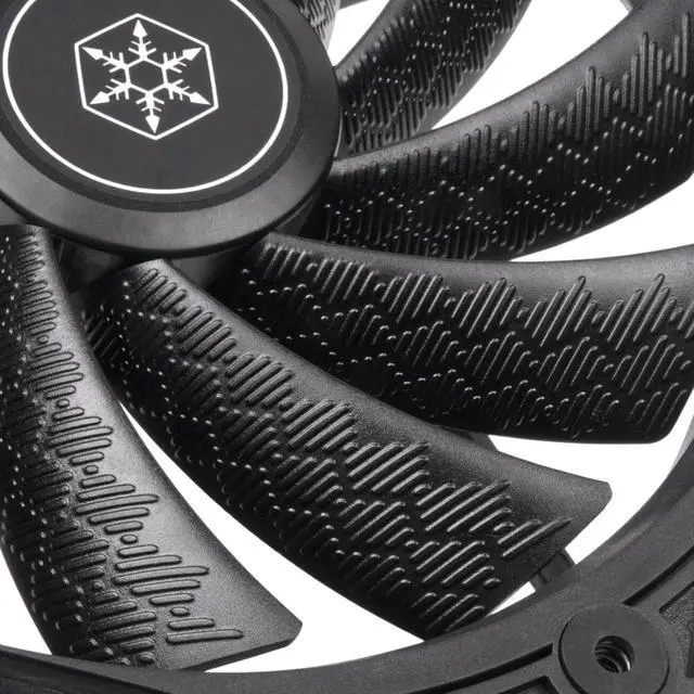 Alt view image 5 of 7 - SilverStone Technology Shark Force 160 Performance Enhanced 160mm (with 140mm mounting Holes) PWM Fan, SST-SF160B