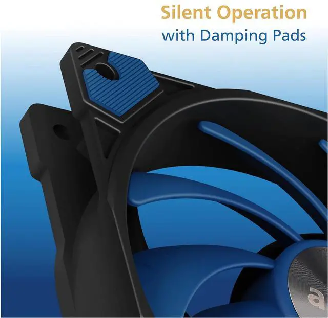 Alt view image 6 of 7 - AKASA Alucia SC14 5" PWM High Performance Silent Case Fan (AK-FN118)