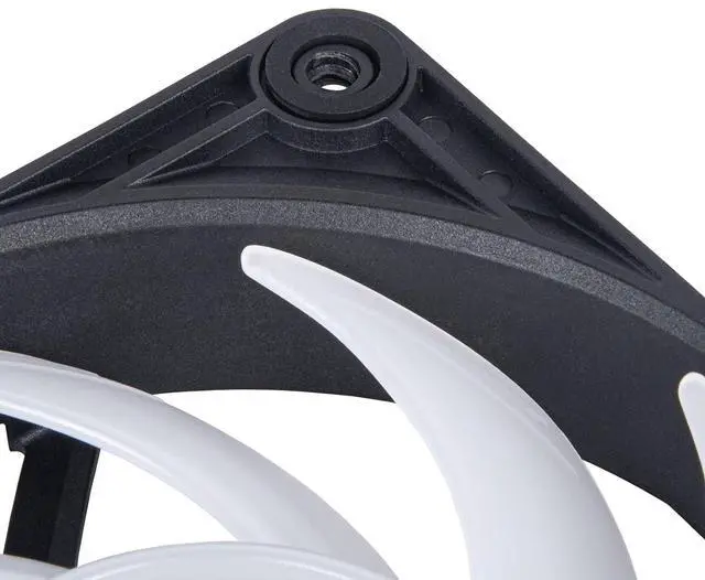 Alt view image 6 of 7 - SilverStone Technology Vista 120 ARGB Performance Enhanced 120mm PWM Fan with Addressable RGB (ARGB), SST-VS120B-ARGB