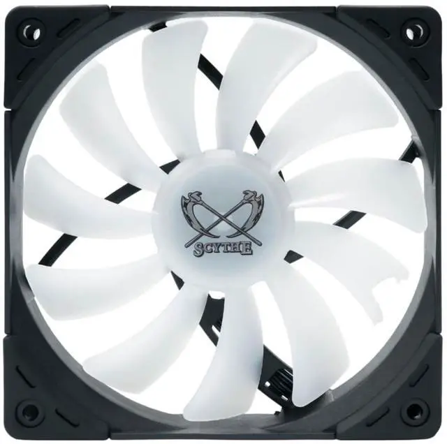Alt view image 3 of 7 - Scythe Kaze Flex II PWM, 120mm, Premium PC Computer ARGB Case Fan, High-Speed, High Performance, 4-Pin, Single Pack