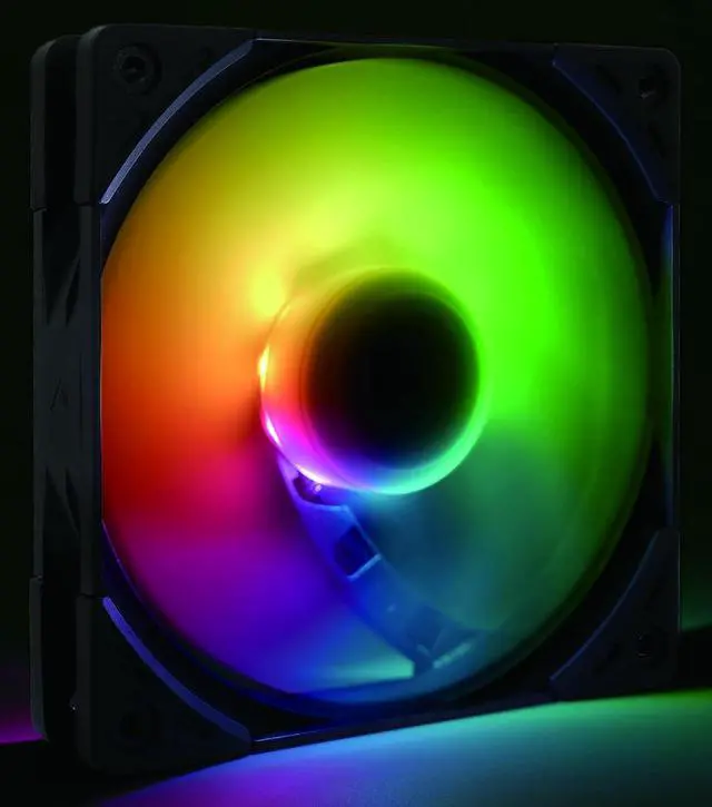 Alt view image 7 of 7 - Scythe Kaze Flex II PWM, 120mm, Premium PC Computer ARGB Case Fan, High-Speed, High Performance, 4-Pin, Single Pack