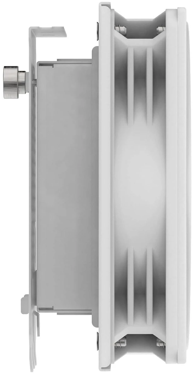 Alt view image 3 of 5 - SilverStone 120mm Fan Adapter Bracket for Desktop, 5.0"L x 4.7"W x 2.6"H, 12V, 1500RPM, Low dB, Alloy Steel