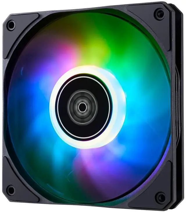 Main image of SilverStone Technology Air Slimmer 120 Enhanced Performance 120mm Slim Fan with Full-Range PWM and ARGB Lighting Effect (SST-AS120B-ARGB)