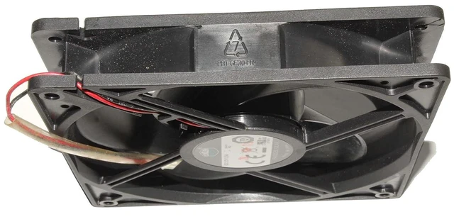 Alt view image 2 of 4 - 135mm FA13525L12LAA 12V 0.5A 2Wire Case Fan 135x135x25mm