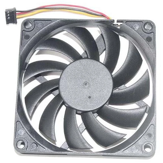 Alt view image 3 of 3 - 80x80x10mm DF128010BM 8cm 12V 0.18A 80mm 3800RPM 3Wire Computer case Fan