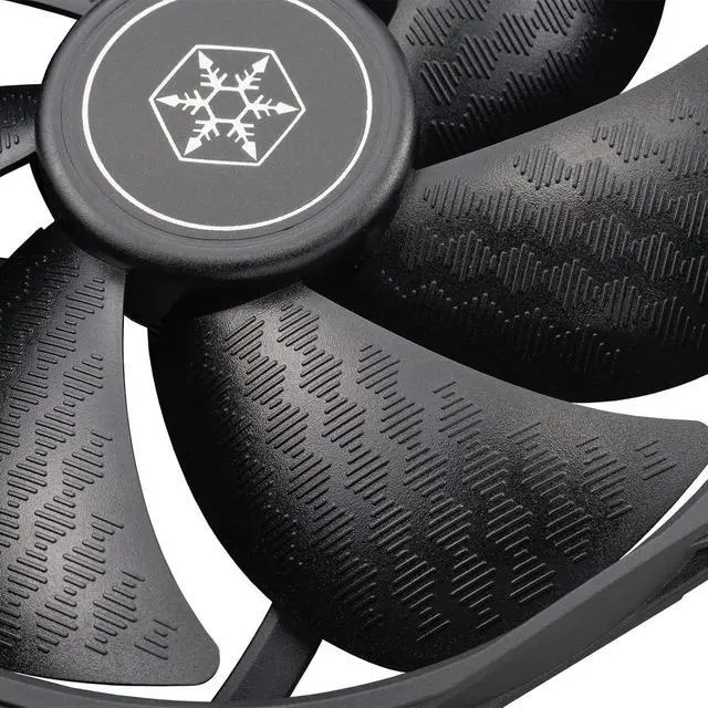 Alt view image 5 of 7 - SilverStone Technology Shark Force 140 Performance Enhanced 140mm PWM Fan, SST-SF140B