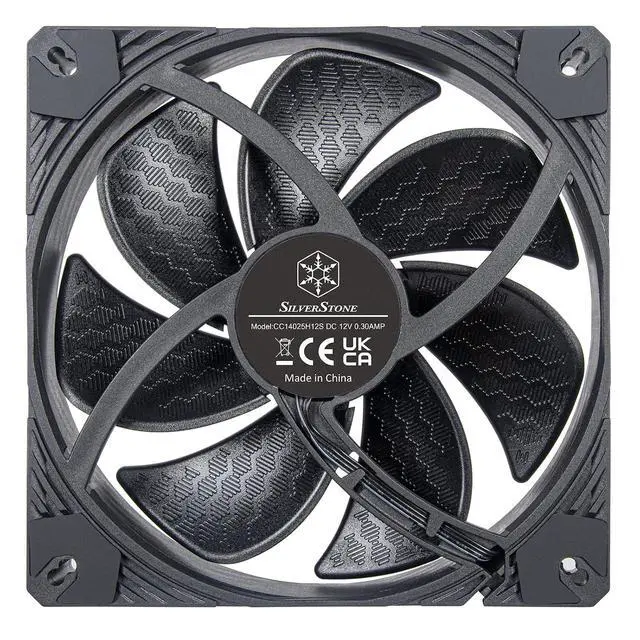 Alt view image 4 of 7 - SilverStone Technology Shark Force 140 Performance Enhanced 140mm PWM Fan, SST-SF140B