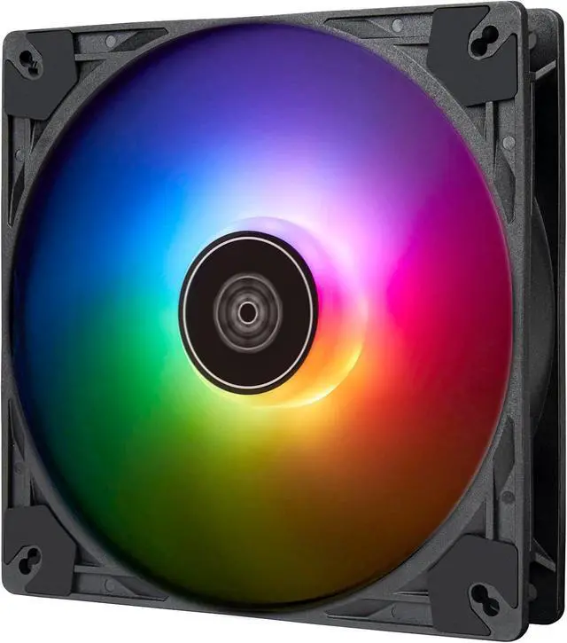 Main image of Silverstone SST-VS140B-ARGB 140mm PWM ARGB Fan 0-1600RPM 4-1 Pin ARGB Lighting