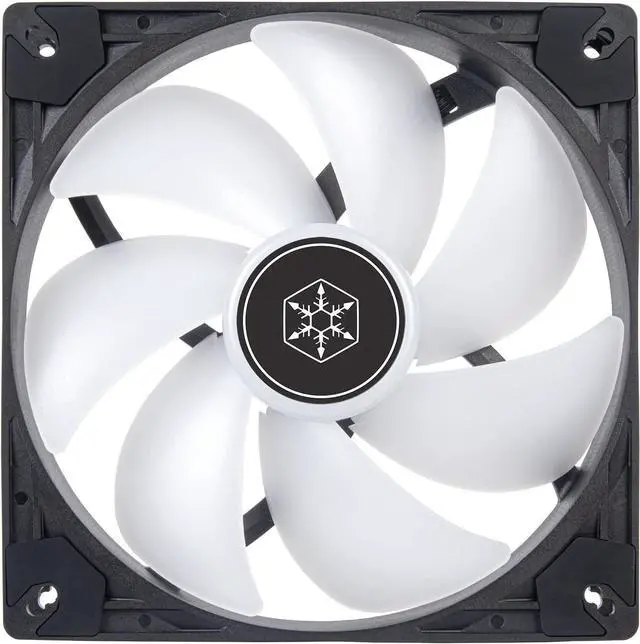Alt view image 3 of 7 - Silverstone SST-VS140B-ARGB 140mm PWM ARGB Fan 0-1600RPM 4-1 Pin ARGB Lighting