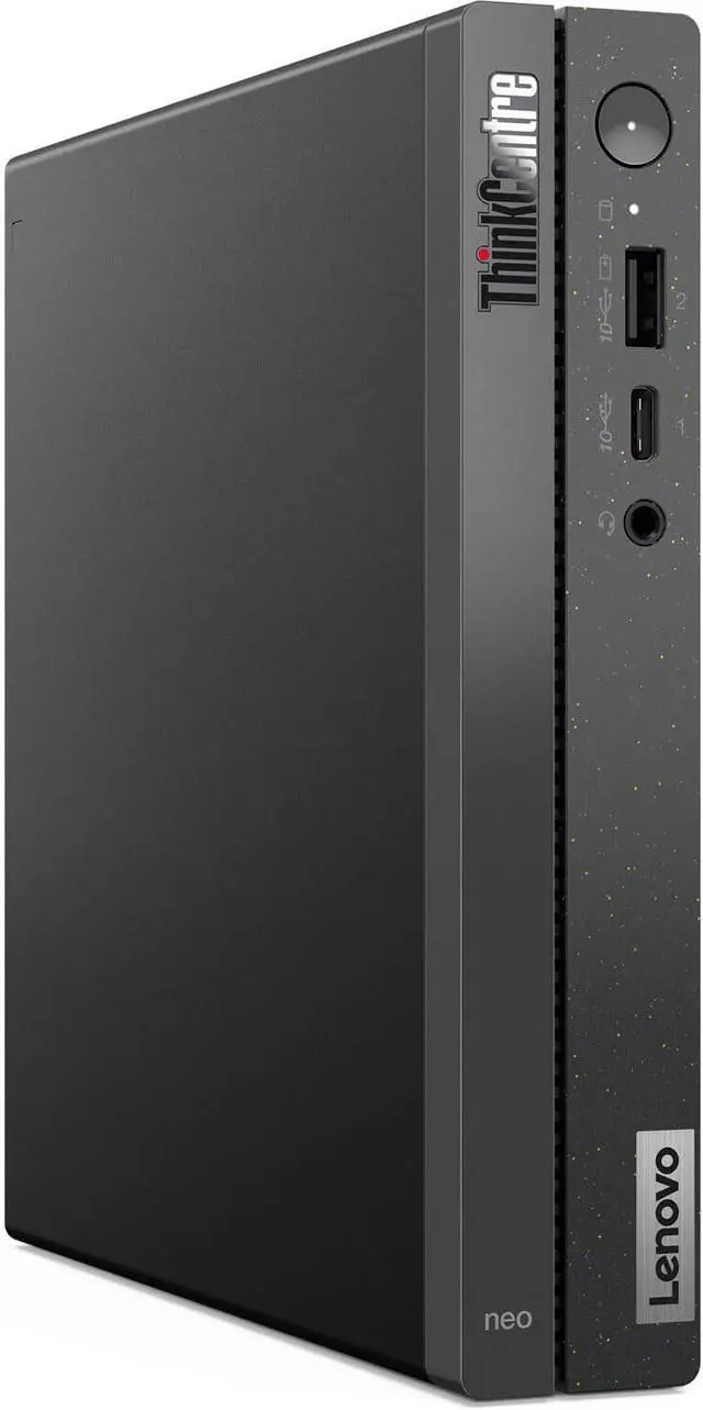 Alt view image 8 of 12 - Lenovo ThinkCentre neo 50q Gen 5 13B9005UUS Desktop Computer - Intel Core i5 13th Gen i5-13420H - 16 GB - 256 GB PCI Express NVMe 4.0 x4 SSD - Tiny - Black - Intel Chip - Windows 11 Pro - Intel UHD Gr