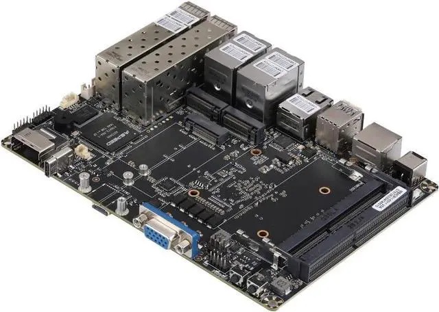 Alt view image 7 of 7 - Qotom Atom C3908 Processor 16 Cores 2.0 GHz 16GB RAM 512GB SSD 4X 10G SFP+ 5X i226V B3 2.5G LAN LAN
