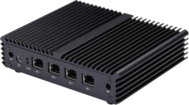 Alt view image 2 of 6 - Qotom Fanless Mini PC J1900 4X Intel i210 LAN VGA 8GB/128GB