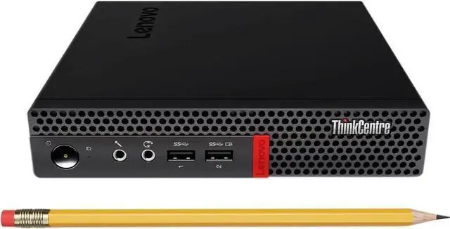 Alt view image 3 of 5 - Lenovo ThinkCentre M625q Mini PC Desktop, AMD A4-9120e Processor, 16GB RAM, 512GB PCIe +512GB External Hard Drive, DisplayPort, Wi-Fi, Bluetooth, RJ-45