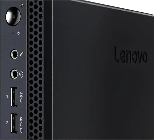 Alt view image 4 of 5 - Lenovo ThinkCentre M625q Mini PC Desktop, AMD A4-9120e Processor, 16GB RAM, 512GB PCIe +512GB External Hard Drive, DisplayPort, Wi-Fi, Bluetooth, RJ-45