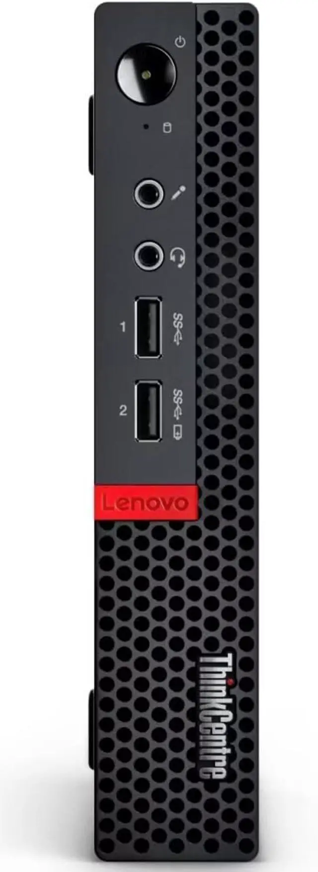 Alt view image 2 of 7 - Lenovo ThinkCentre M625q Mini Form Business Desktop Computer PC, AMD Dual-Core A4-9120C, 8GB RAM 256GB PCIE SSD, AMD Radeon R4, RJ-45, Display Ports, USB Ports, Windows 11 Pro, Black, w/Battery