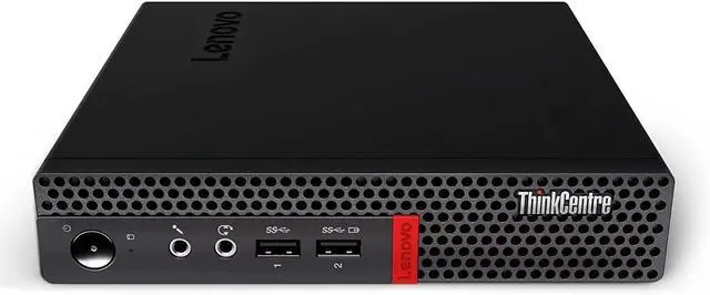 Alt view image 3 of 7 - Lenovo ThinkCentre M625q Mini Form Business Desktop Computer PC, AMD Dual-Core A4-9120C, 8GB RAM 256GB PCIE SSD, AMD Radeon R4, RJ-45, Display Ports, USB Ports, Windows 11 Pro, Black, w/Battery