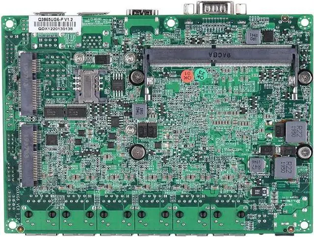 Alt view image 5 of 5 - Qotom Fanless Mini PC 6 Intel i210 LAN Celeron 3865U DIY Router 16G/512G