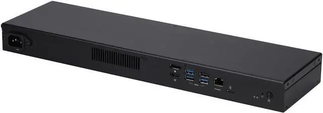 Alt view image 3 of 4 - Qotom 1U Rack Chassis Q11032H6 Barebones Mini PC Core i3 N355, 4X 2.5G LAN 2X 10G Industrial MiniComputer
