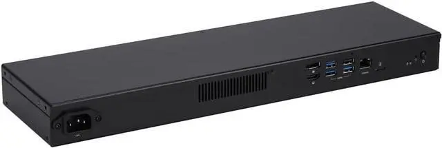Alt view image 4 of 4 - Qotom 1U Rack Chassis Q11032H6 Barebones Mini PC Core i3 N355, 4X 2.5G LAN 2X 10G Industrial MiniComputer