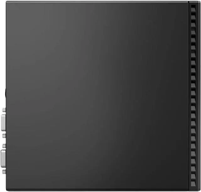 Alt view image 4 of 7 - Lenovo ThinkCentre M75q Gen 2 Tiny Desktop Computer, AMD Ryzen 5 PRO 5650GE 3.4GHz, 8GB RAM, 256GB SSD, Windows 11 Pro, Black