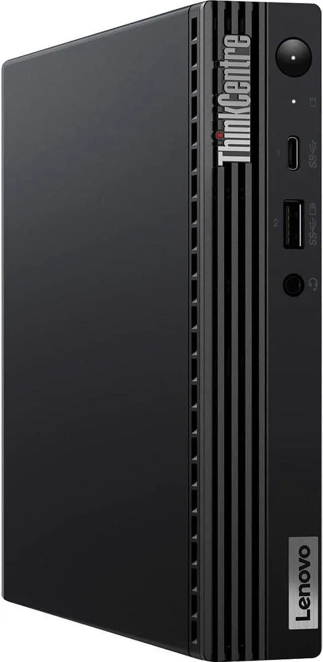 Main image of Lenovo ThinkCentre M75q Gen 2 11JJ007TUS Desktop Computer - AMD Ryzen 5 PRO 4650GE Hexa-core (6 Core) 3.30 GHz - 8 GB RAM SDRAM - 256 GB M.2 PCI Express SSD - Tiny - Raven Black - Windows 10 Pro 64-bi
