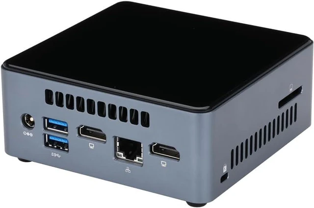Alt view image 4 of 7 - Micro Firewall Appliance/Mini PC, 2*DDR4 /J5005 4 Core Processor, Mini Computer 16G RAM 256G SSD,Desktop Computer 4K 2HD,USB3.0,WiFi/Win10/Linux,Realtek Gigabit Ethernet Card for Home Office, Business
