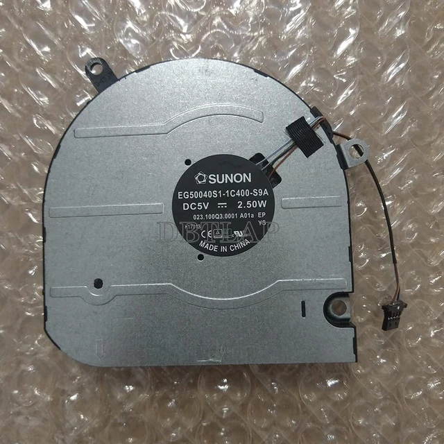 Main image of Laptop Cooling Fan for SUNON EG50040S1-1C400-S9A 023.100Q3.0001 for HP Envy X360 15-ES 5V 2.5W TPN-W149 TPN-W150 Fan