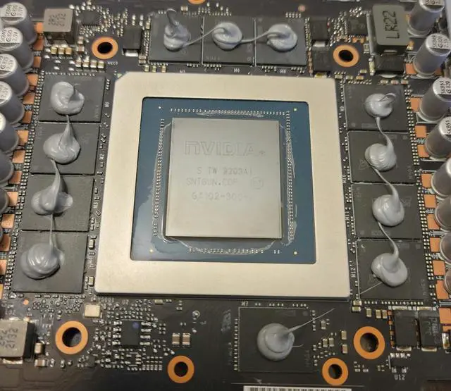 Alt view image 3 of 5 - Cooling GPU Copper Plate RTX 3080/80 Ti / 90 / 90Ti