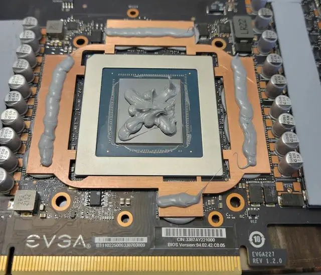 Alt view image 5 of 5 - Cooling GPU Copper Plate RTX 3080/80 Ti / 90 / 90Ti