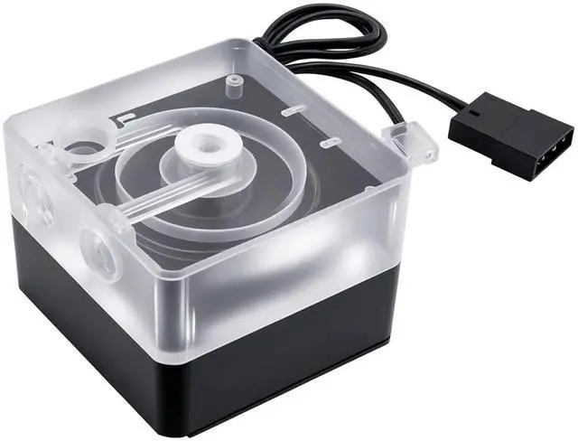 Alt view image 6 of 6 - CPU Water Cooler Pump,Pump for PC Water Cooling Systems-Support PWM -500L/H-G1/4 Threaded Hole