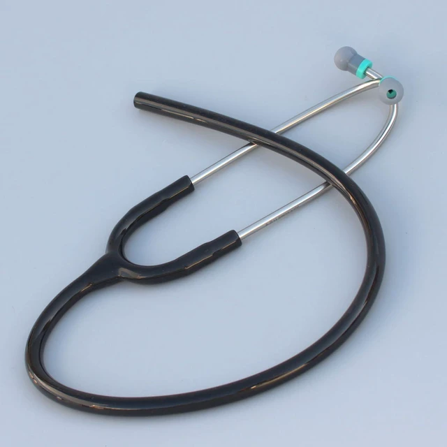 Alt view image 2 of 7 - Stethoscope Tubing by Truaevum - Compatible Replacement Kit fits Littmann(r) Standard Edition(r) Stethoscope - Single Bore Tube Binaural K5 Black