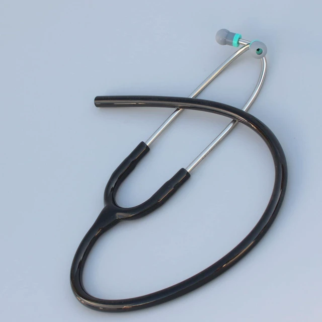 Alt view image 6 of 7 - Stethoscope Tubing by Truaevum - Compatible Replacement Kit fits Littmann(r) Standard Edition(r) Stethoscope - Single Bore Tube Binaural K5 Black